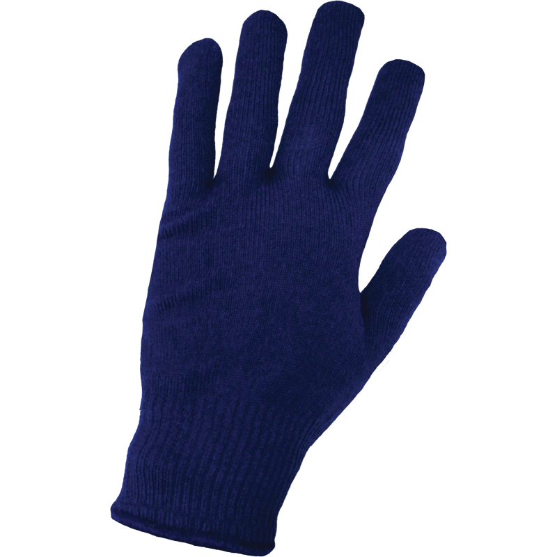 Navy Blue Self-Wicking 13-Gauge Cold Keep®/Spandex Hollow Core Thermal Gloves - S13T
