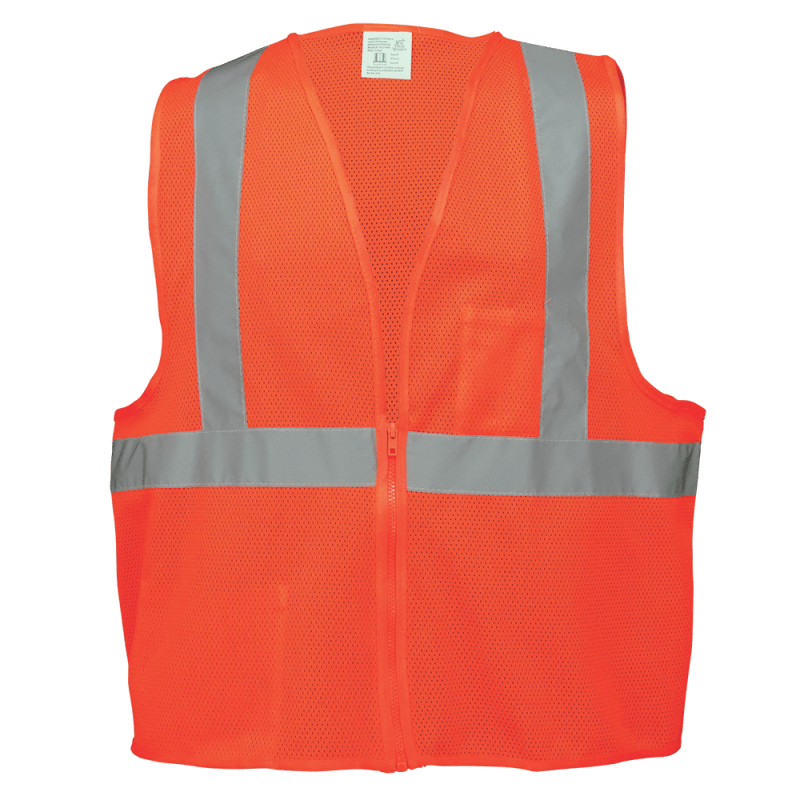 FrogWear® HV Lightweight Mesh Polyester Safety Vest - GLO-006