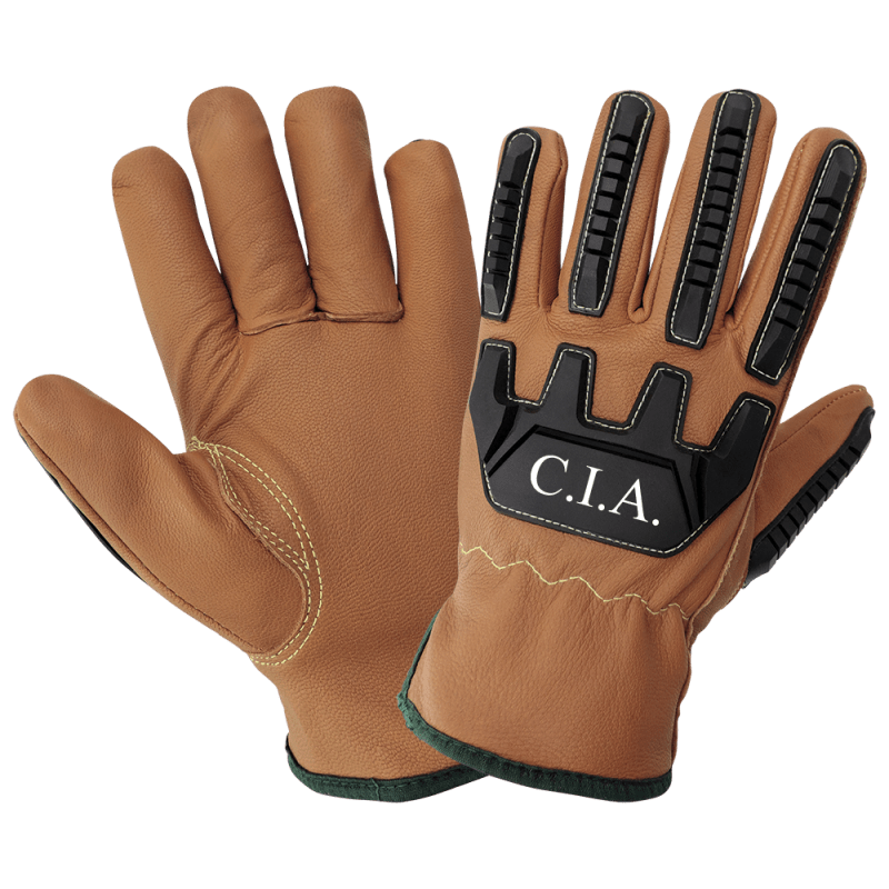 Impact, Oil, Water, Cut, and Flame Resistant Goatskin Gloves - CIA3800