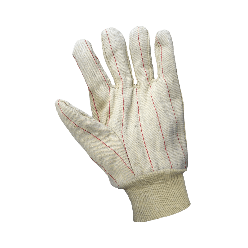 Corded Cotton/Polyester Gloves with a Double Palm - C18DP