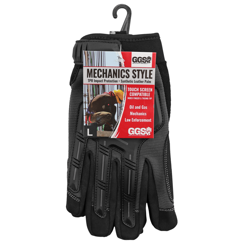 Mechanics Style, Touchscreen Gloves with Impact Protection - SG6600