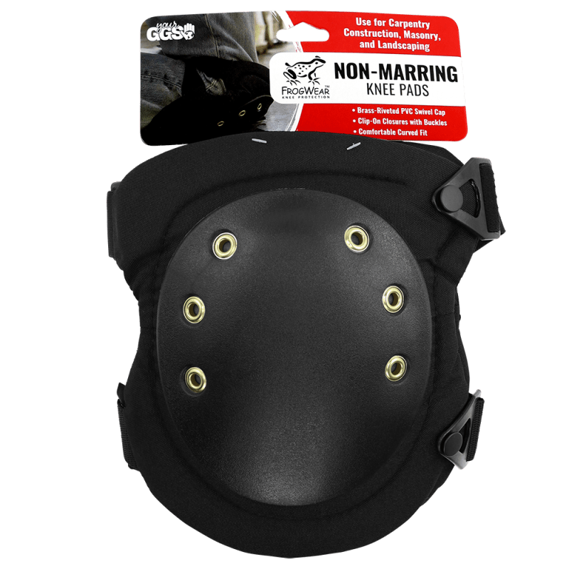 FrogWear™ Knee Protection Non-Marring, Brass-Riveted Knee Pads - KP431