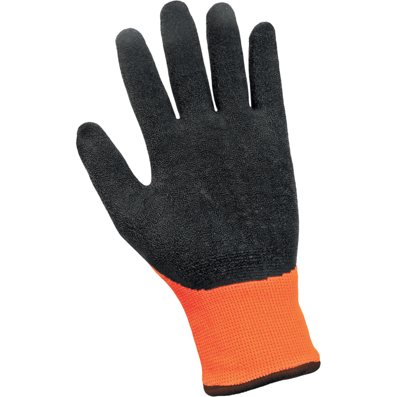 Ice Gripster® High-Visibility Water Repellent Etched Rubber Coated Low-Temperature Gloves with Multi-Hazard Resistance - LIMITED STOCK - 388INT