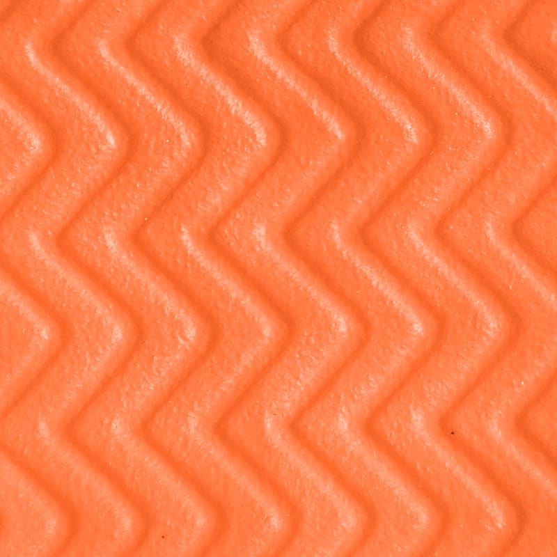 Panther-Guard® Heavyweight Nitrile, Powder-Free, Industrial-Grade, High-Visibility Orange, 7-Mil, Tractor Tread Pattern, 9.5-Inch Disposable Gloves - 905PF