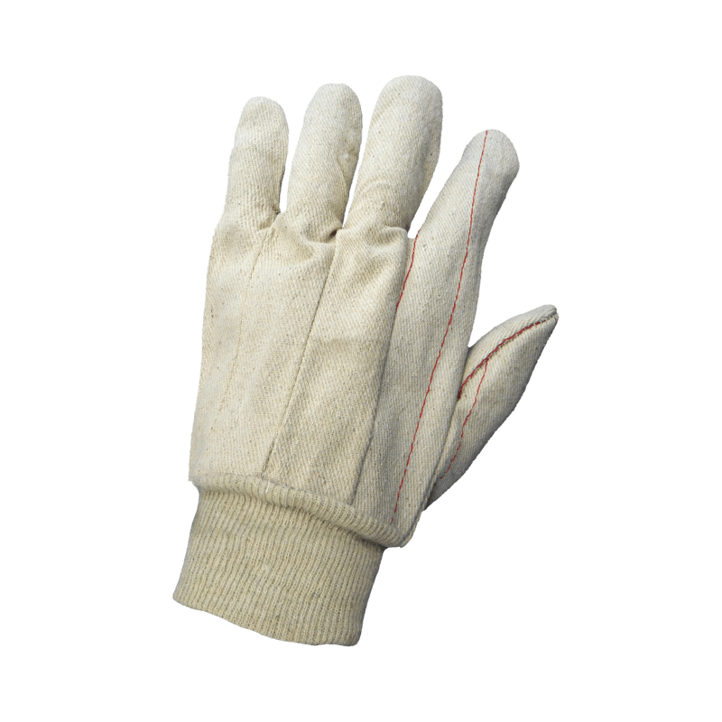 Corded Cotton/Polyester Gloves with a Double Palm - C18DP