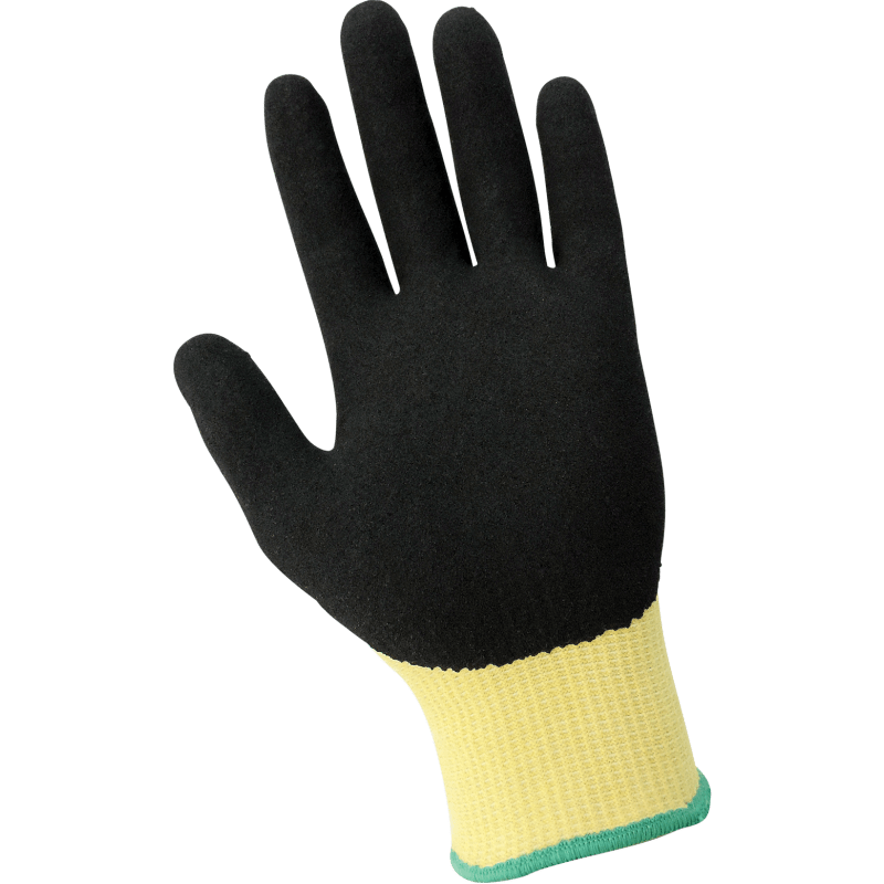 Samurai Glove® Anti-Static/Electrostatic Compliant Nitrile Coated Aralene® Gloves with Cut Resistance - CR588MFY