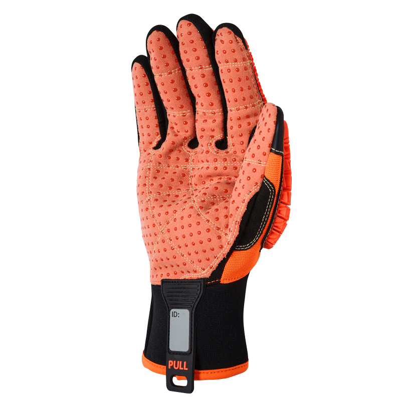 Torq Sirocco Xtra™ High-Visibility Multi-Hazard Oil and Gas Gloves with an Aralene® Lined Synthetic Leather Palm - SKG00121G