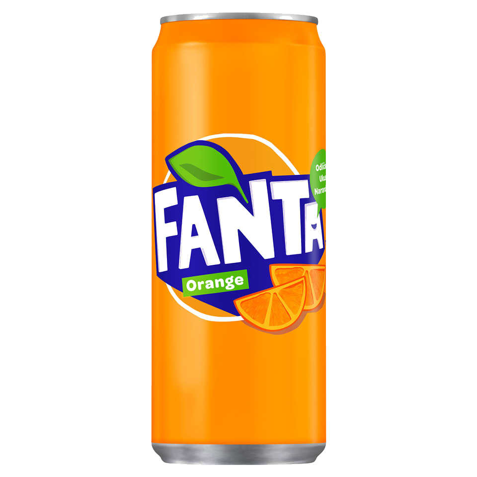 Газированный напиток Fanta апельсин 0,33л (стекло)