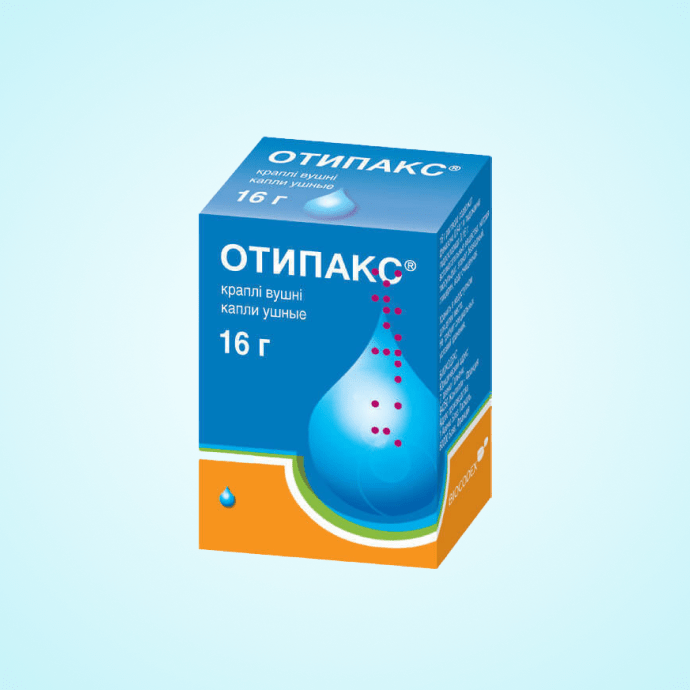 Отипакс капли антибиотик