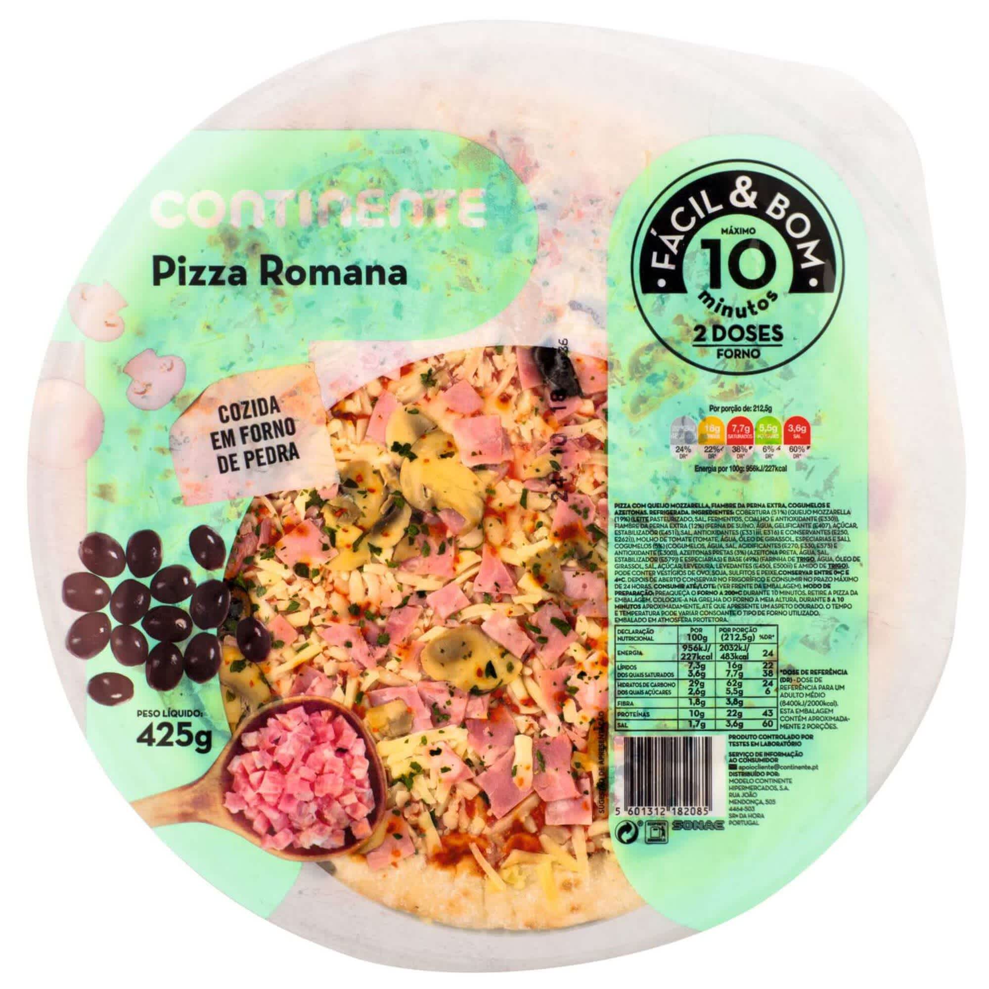 Pizza Fresca Fiambre e Queijo - emb. 360 gr - Campofrio