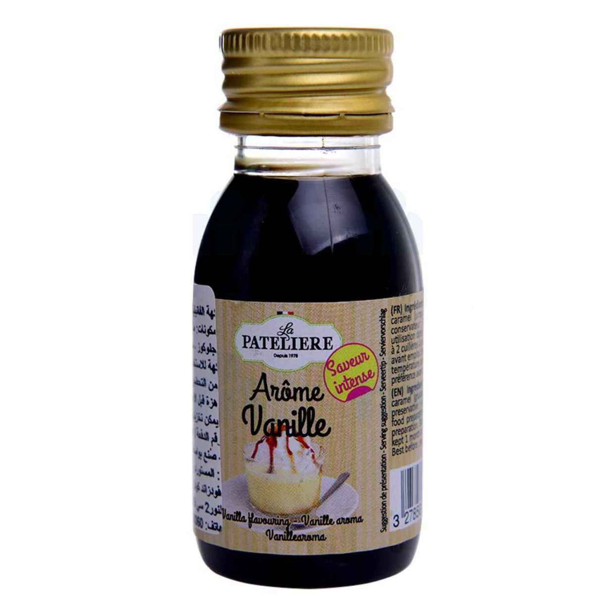 LA PATELIERE Caramel Liquide Bio 250 ml - Lot de 2 (250ml x 2