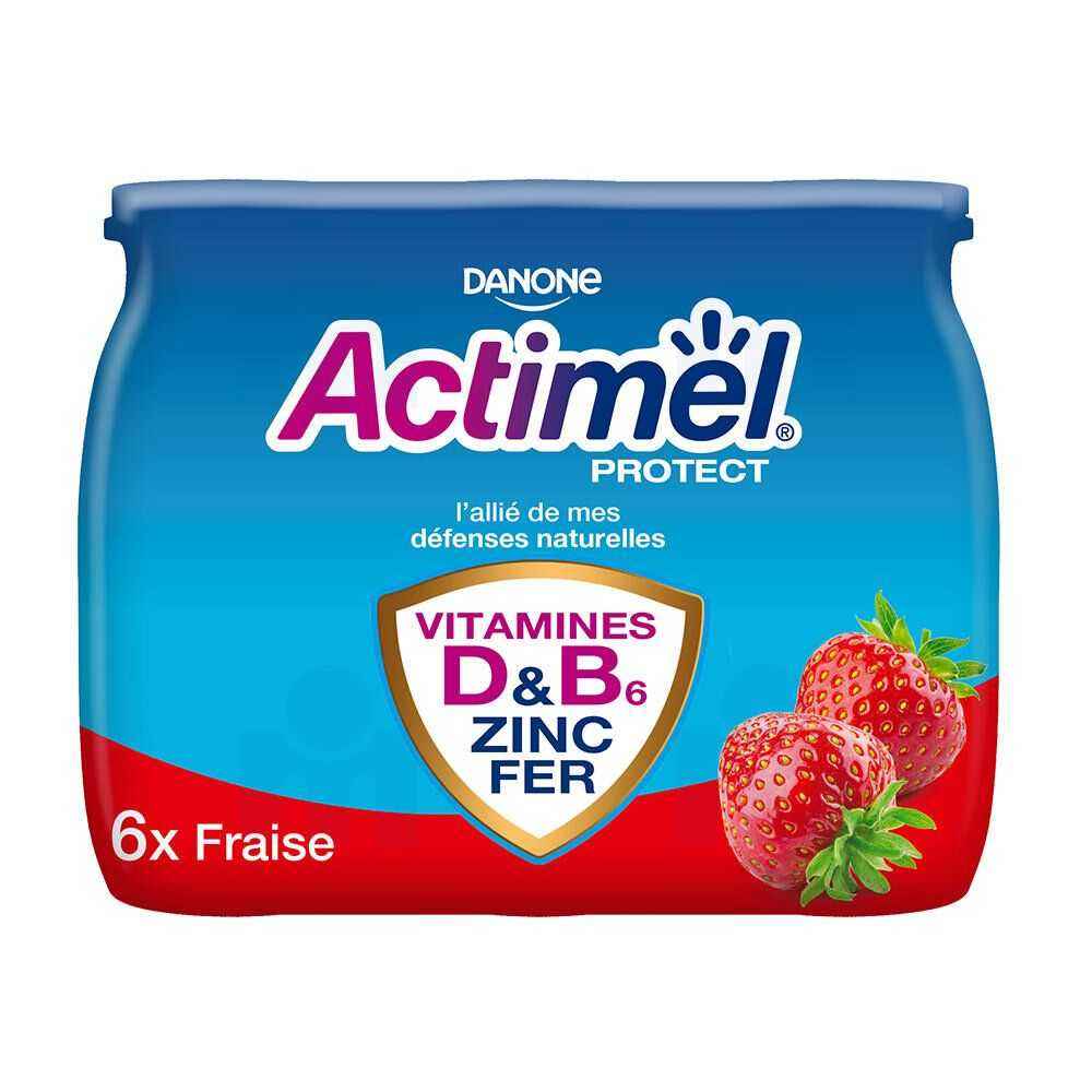 Actimel saveur fraise Danone