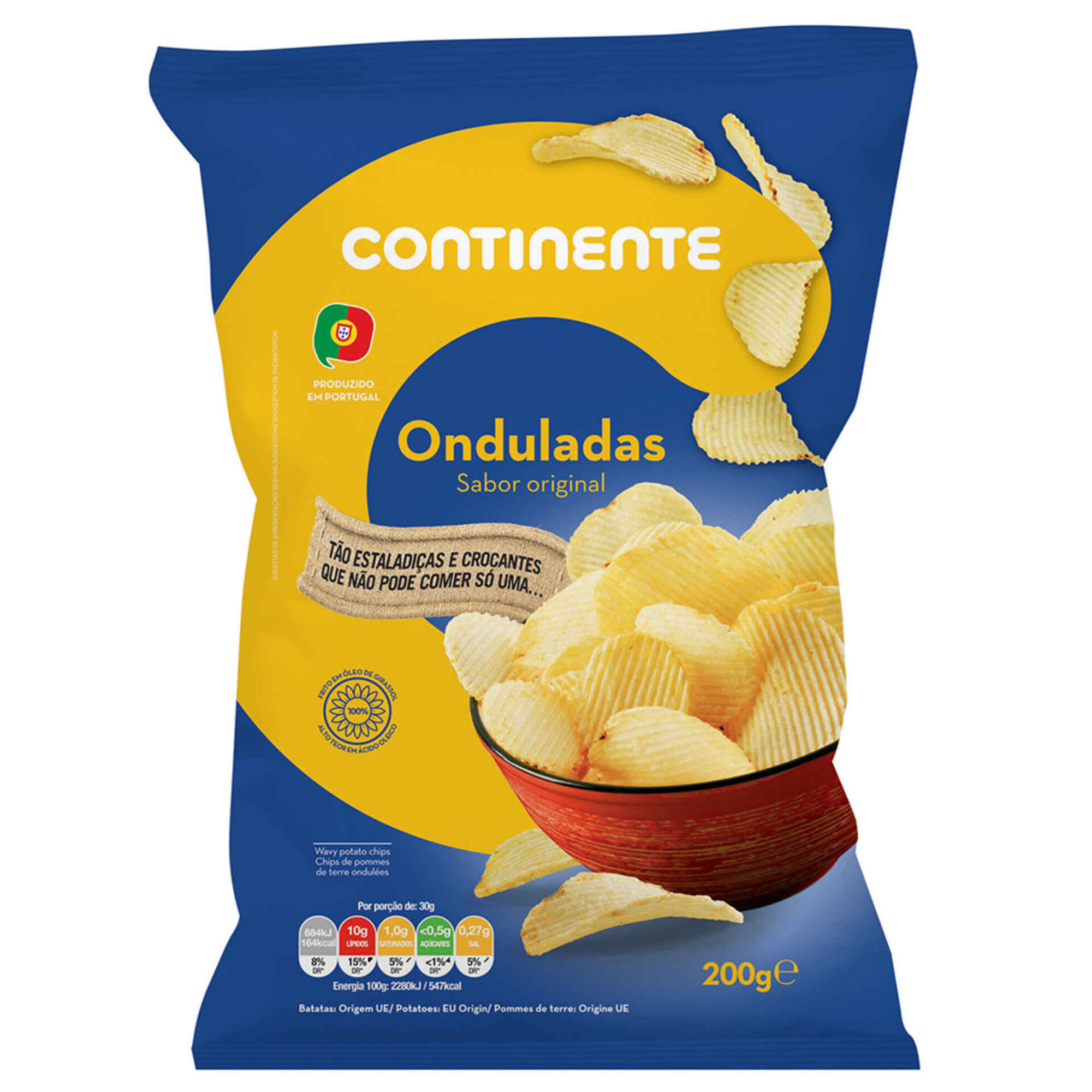 Batata Frita Rodelas 400g - A Saloinha