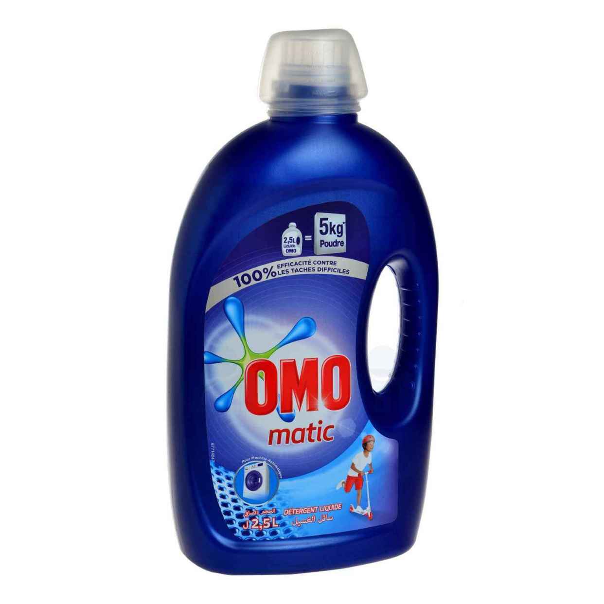 Omo lessive liquide PF Sensitive, 5 l
