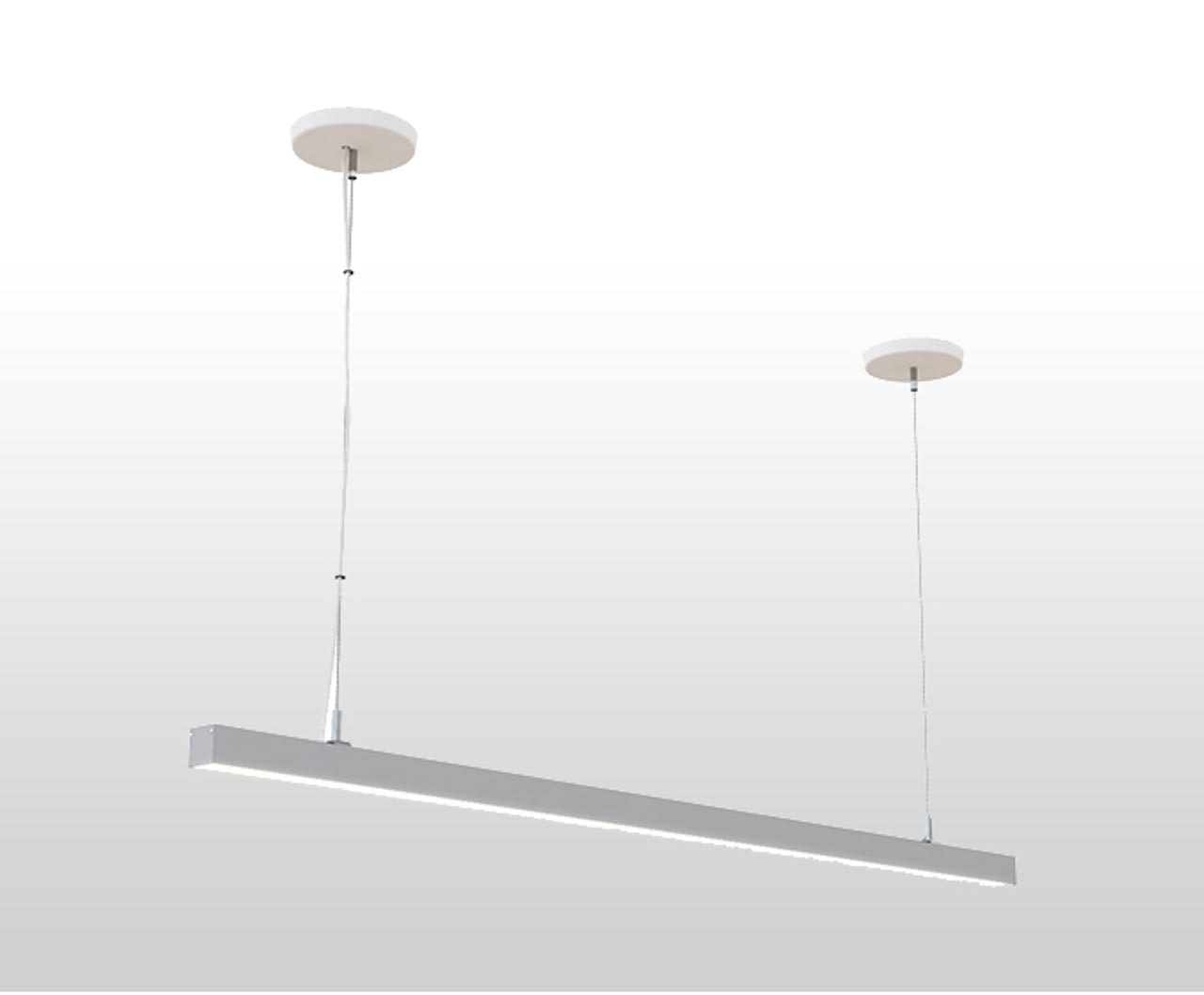 2ft 1.4 x 1.3 Slim Suspended Linear High Output LED Light Fixture