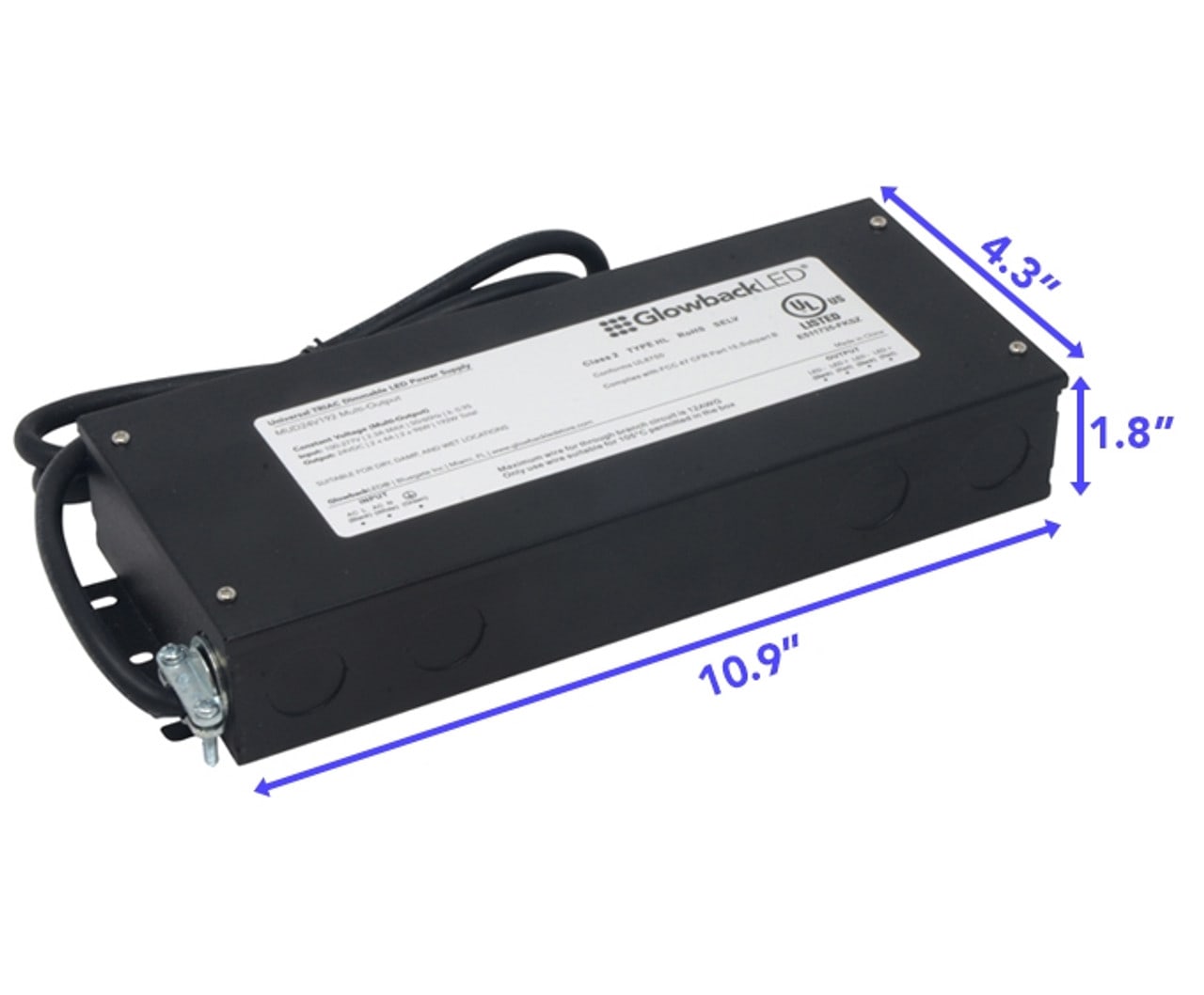 24V 192W Universally Dimmable Power Supply for LED Lights