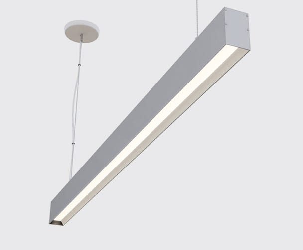 4ft | LVLBP23C Linear Low-Glare Suspended LED Light