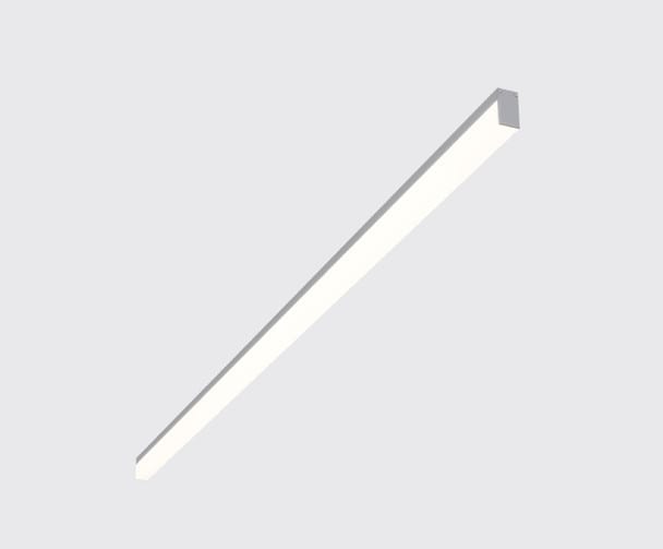 4ft | 0.8" x 1.4" Surface Mounted Linear LED Light Fixture