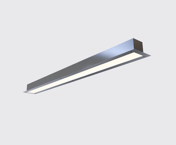 2ft | 3 Inch "Plaster-In" Recessed Linear Lighting