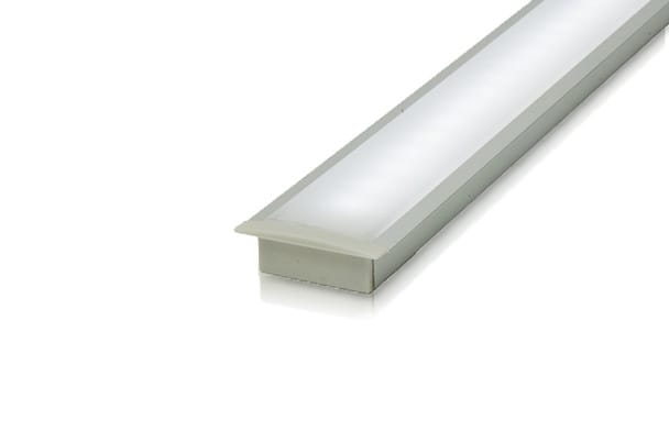 1" Low Profile Recessed LED Bar 48"-60" Standard Output