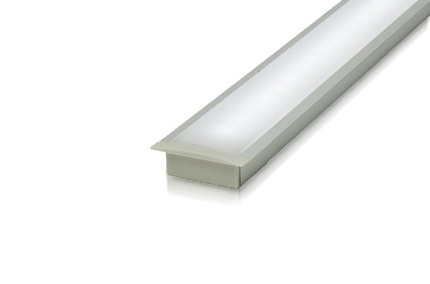 1" Low Profile Recessed LED Bar 60"-72" Standard Output