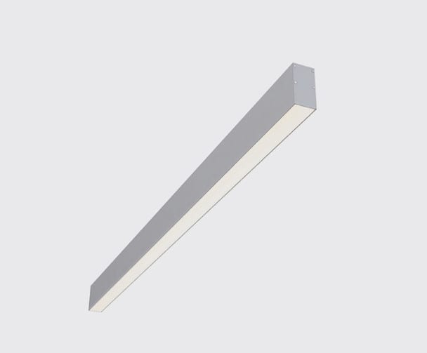 6ft | 1.5" x 3" Surface Mounted Linear LED Light Fixture