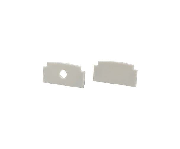 Extra End-Cap Pair for Aluminum Profile DT3 for LED Strips