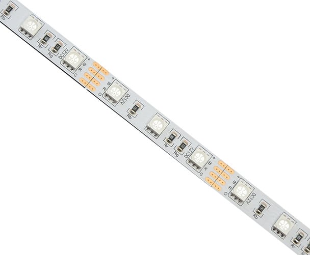 hensigt sælge form 5050 60/M 12V Commercial Architectural Grade Color Changing RGB LED Bright  Strip Lighting