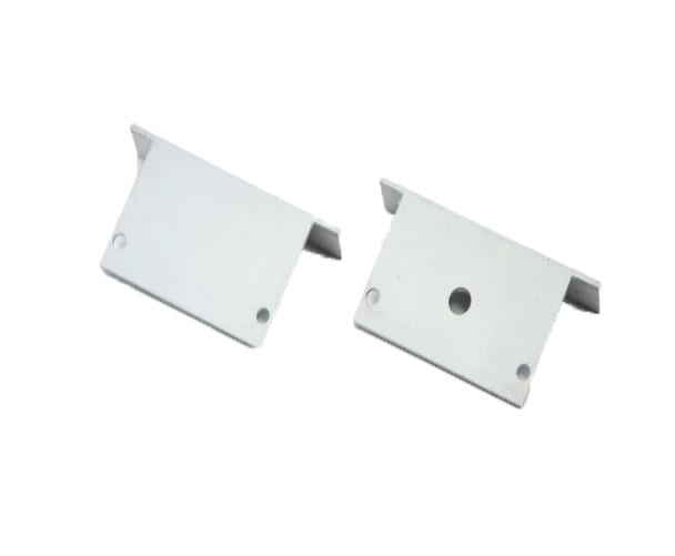 Extra End-Cap Pair for Aluminum Profile Y2 for LED Strips