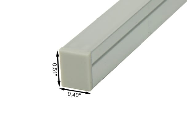 Sample of Aluminum Profile O2 for LED strips