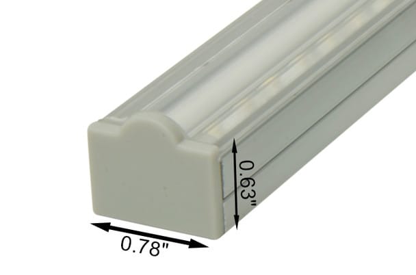 Sample of Aluminum Profile S3 for LED strips