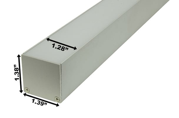 Sample of Aluminum Profile V2 for LED strips