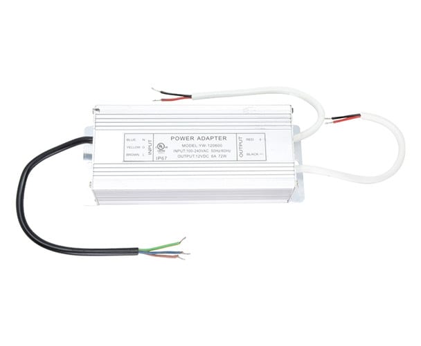 72W 12VDC Hardwired Value Waterproof LED Driver