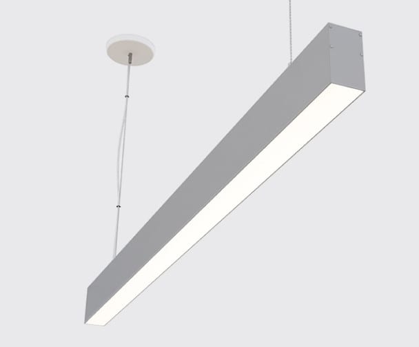 6ft | LVLBP24 Linear Pendant Direct/Indirect LED Fixture