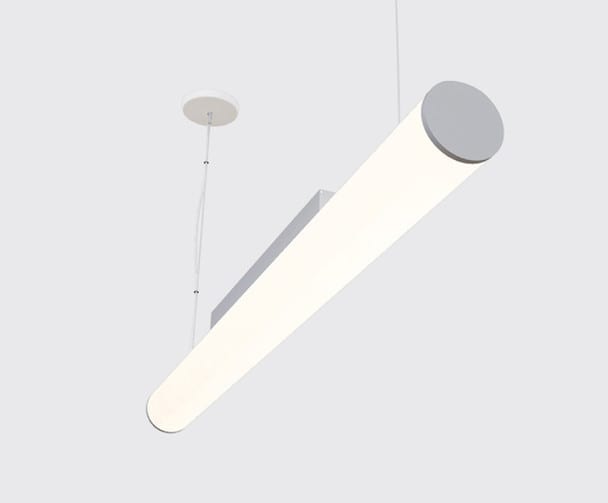 4ft | LVLBR4 Round Pendant Linear LED Light