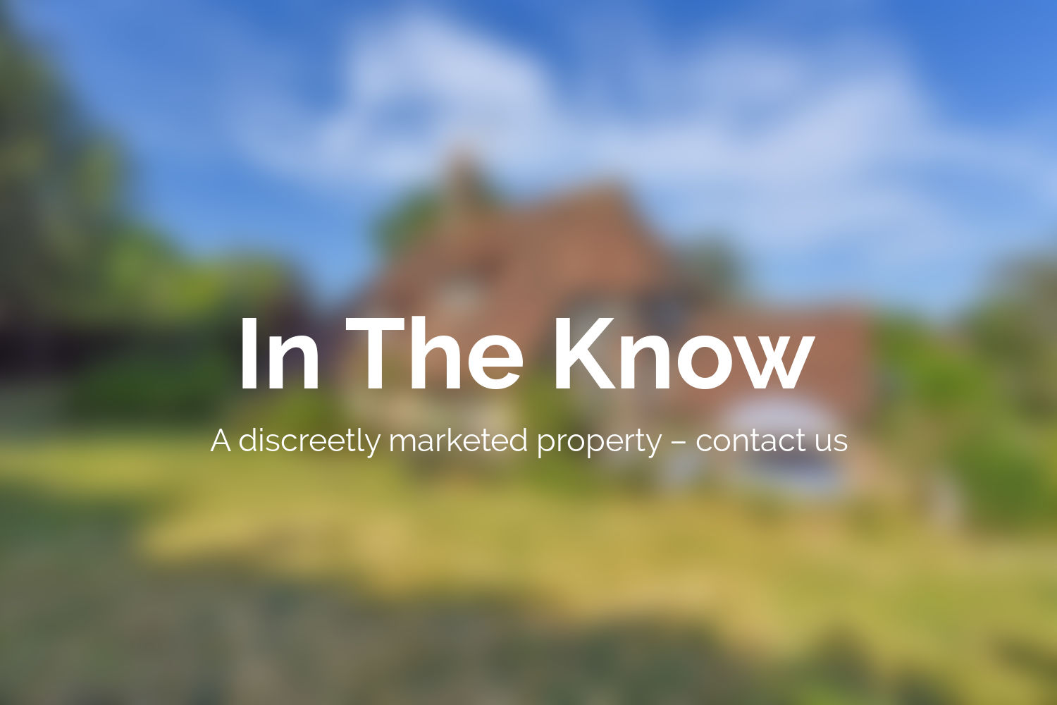 In The Know Property image