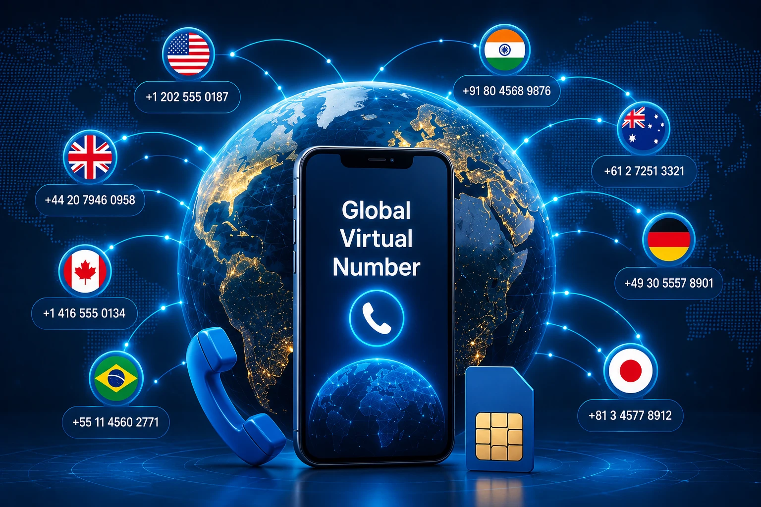 DID Numbers - Global Virtual Phone Numbers