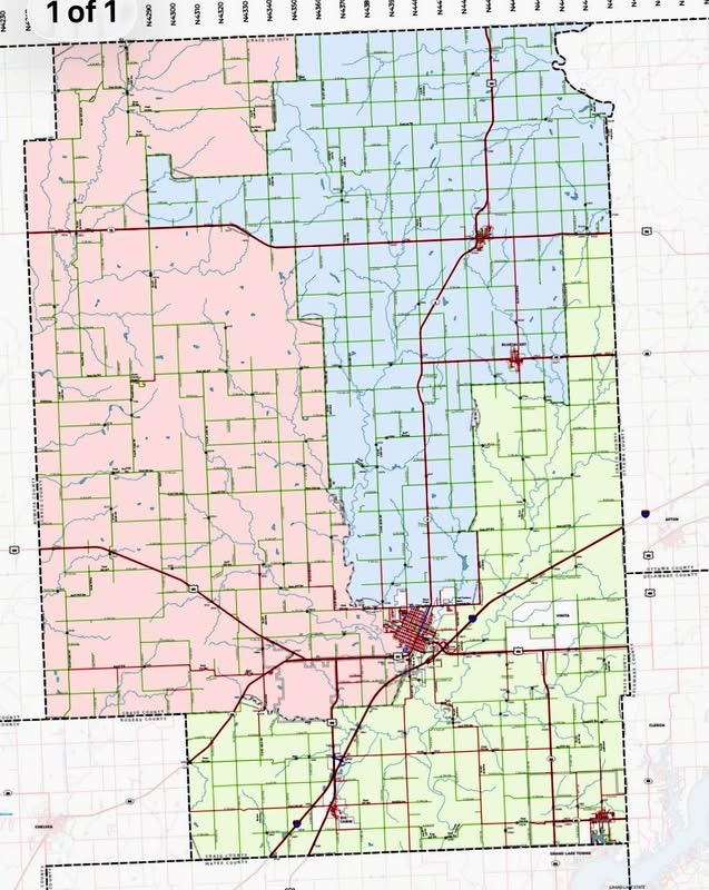 Craig County District 1 Map