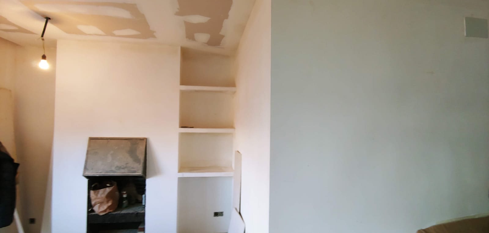 Estanterías y paredes de pladur