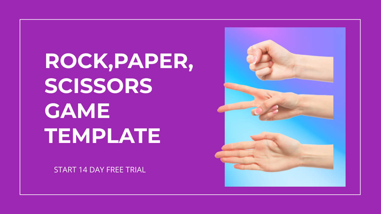 Rock, Paper, Scissors Game Template