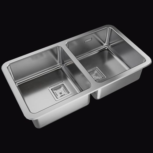 Pileta De Cocina Doble Q76 A Johnson