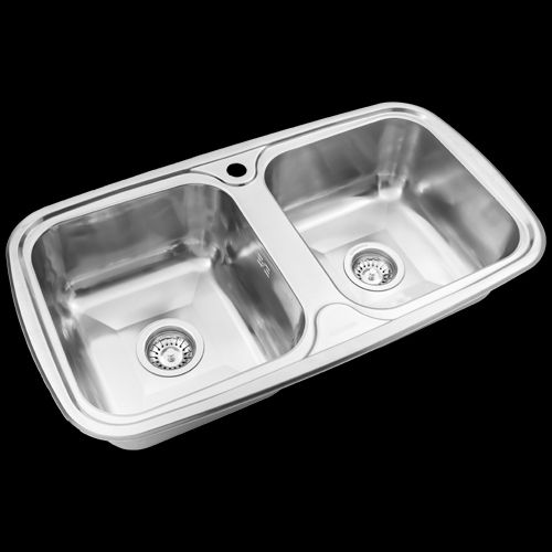 Pileta De Cocina Doble D84A Johnson