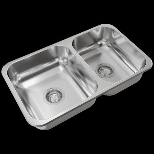 Pileta De Cocina Doble R63/18 Johnson