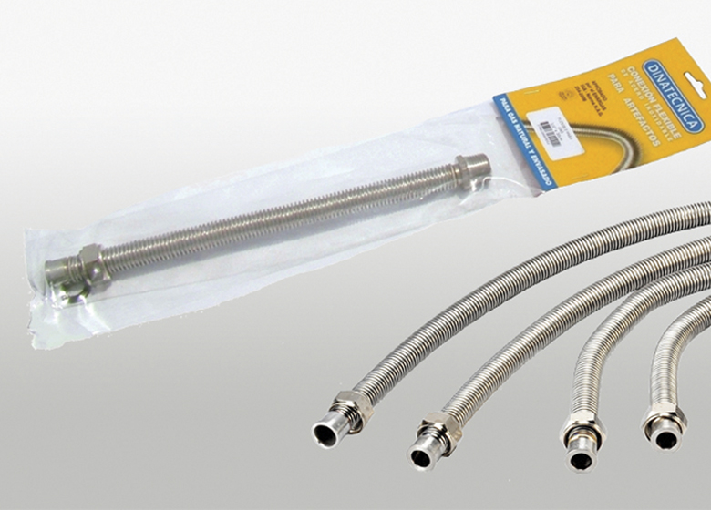 Flexible Gas 1/2 x 90 cm Dinatecnica