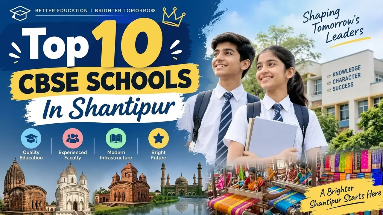 Top 10 CBSE Schools in Shantipur: Ranking, Fees, Facilities & Admission Guide