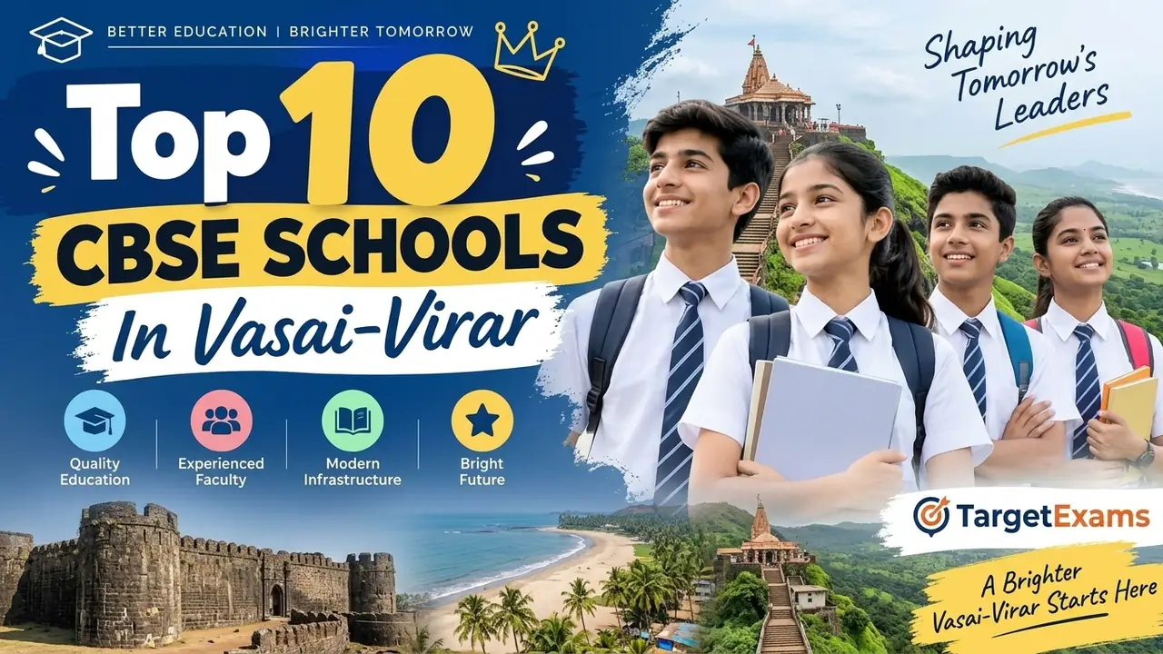 Top 10 CBSE Schools in Vasai-Virar: Ranking, Fees, Facilities & Admission Guide
