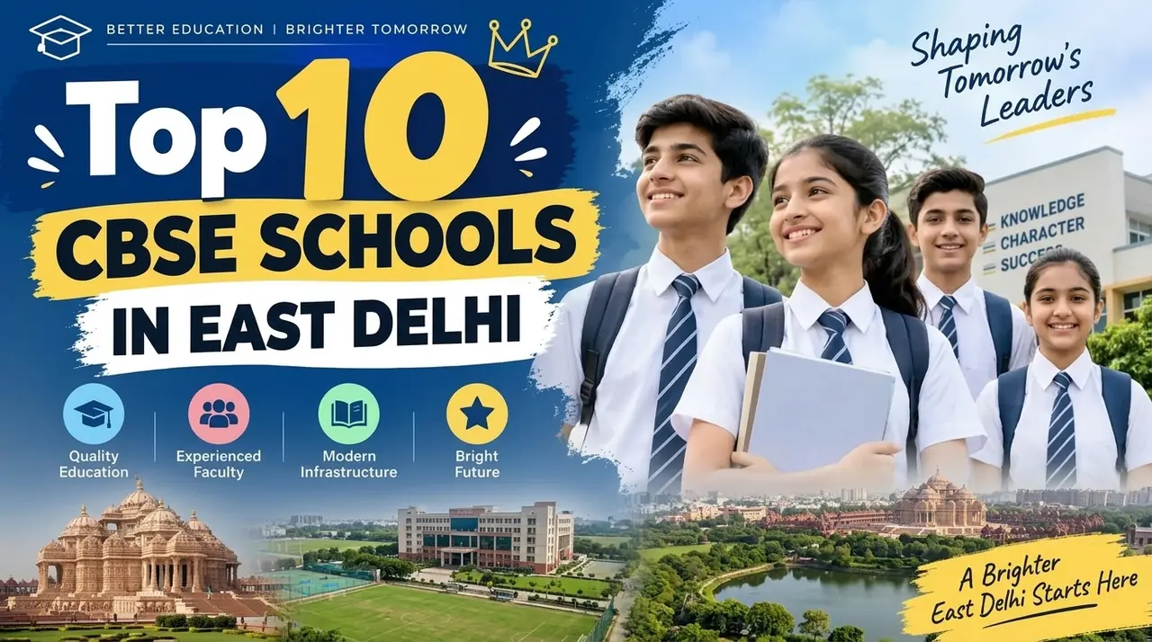 Top 10 CBSE Schools in East Delhi: Ranking, Fees, Facilities & Admission Guide
