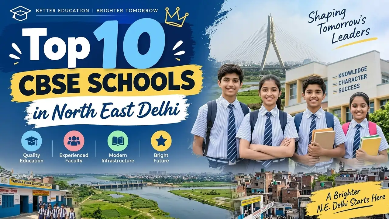 Top 10 CBSE Schools in North East Delhi: Ranking, Fees, Facilities & Admission Guide