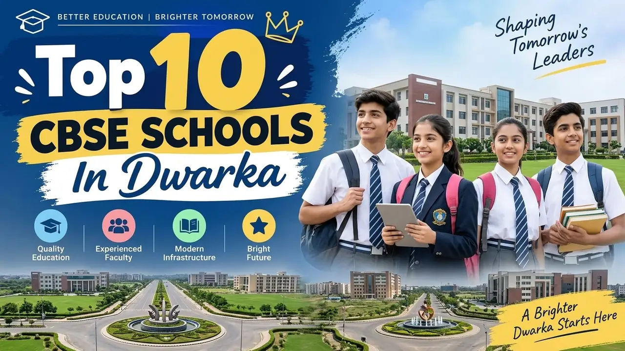 Top 10 CBSE Schools in Dwarka: Ranking, Fees, Facilities & Admission Guide
