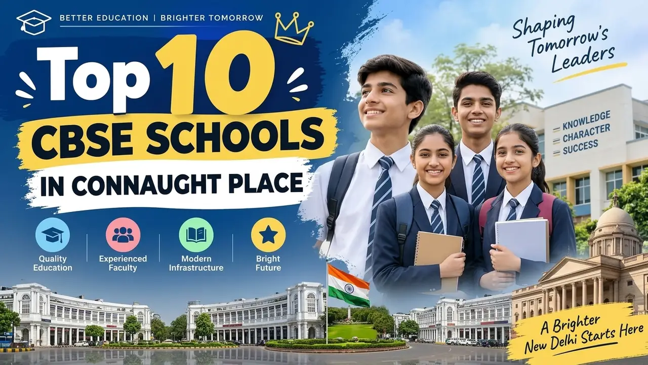 Top 10 CBSE Schools in Connaught Place: Ranking, Fees, Facilities & Admission Guide
